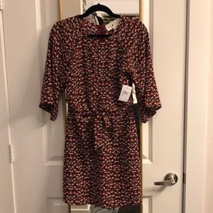 Super cute tie front dress